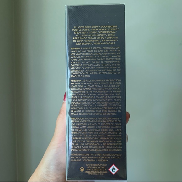 New Tom Ford Tuscan Leather all over Body Spray 150ml - Picture 2 of 3